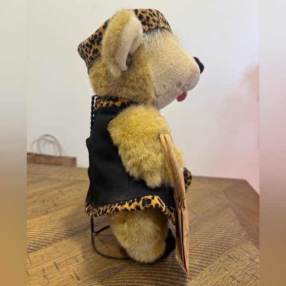 Bloomingdale's Plush Bear with Leopard Accents - Picture 4 of 4